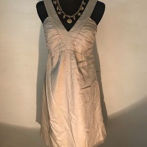 Carole Little gold dress size 4